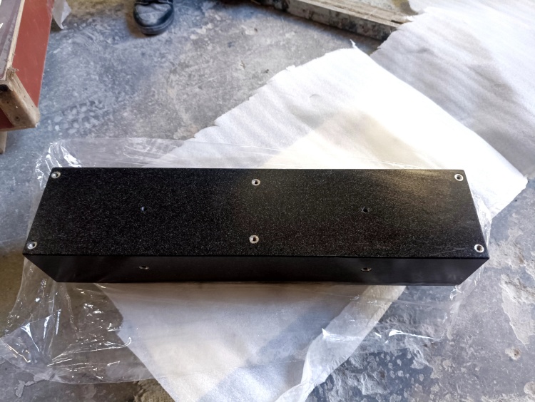 惠州客戶定做的花崗巖機(jī)床底座發(fā)貨實(shí)拍